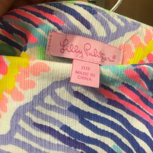 Lilly Pulitzer skorts, skirts with built in shorts, pockets and side zipper 00 - Picture 3 of 5